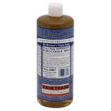 Dr. Bronner's Magic Soaps Pure-Castile Soap, 18-in-1 Hemp Peppermint, 32 Ounce Bottle