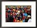 Crowd of Women and Children at Shin Pyu Festival, Heho, Shan State, Myanmar (Burma) Framed Photographic Poster Print by Bernard Napthine, 21x17