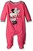 Disney Baby Girls' Minnie Mouse Sleep N Play Coverall