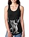Arm The Animals Women's Catastrophe 2.0 Tank Top (Medium, Black)