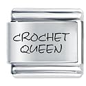 Crochet Queen Italian Charms