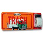 Trash (with garbage truck) book cover