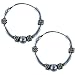 Jewelry : 14mm Bali Hoop Earrings Sterling Silver