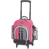 CalPak Awestruck Rolling Backpack with Reflective Tape