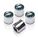 NFL Philadelphia Eagles Chrome Finish Tire Stem Valve Caps