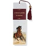 Horse Beaded Bookmark