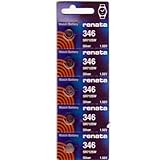#346 Renata Watch Batteries 5Pcs #346 Renata Watch Batteries 5Pcs
