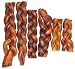 12 Jumbo Braided Bully Sticks - Pkg of 50