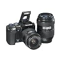 Remanufactured Olympus EVOLT E500 8-Megapixel Digital SLR Camera with 17-45 mm and 40-150 mm Zuiko Lenses