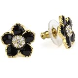 Kate Spade New York Enamel Garden Black and Crystal