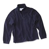 Youth Fleece Full Zip Jacket - Navy