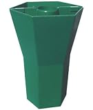 BRELLA VASE - 10 inch - Opaque - Garden Green - Patio Umbrella Vase