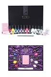 Konad Stamping Nail Art New Luxurious Collection 1 Big Case A-viva Beauty