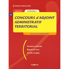 Concours d'adjoint administratif territorial : Cat�gorie C