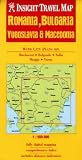 Romania/Bulgaria/Yugoslavia/Macedonia Insight Travel Map