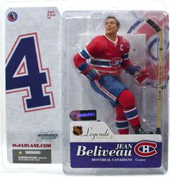 Childrens Toyshop  Toys : Mcfarlanes Jean Beliveau Figure