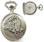 Pocket Watch - Jacques du Manoir Brass Case Train Watch