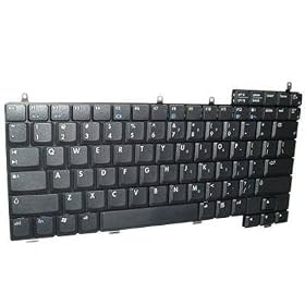 HQRP Replacement Laptop Keyboard for HP Presario 2100 , 2500 Compaq NX9000 NX9010 , K022546A1 US
