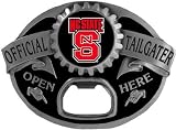 North Carolina State Wolfpack Bottle Opener Tailgater Belt Buckle