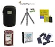 Accessory Kit For The Kodak Zi8 Pocket Video Camera Package Includes Kodak Klic-7004 Replacement battery (1100MAH) + 1 Hour Charger + Hard Shell Carrying Case, Flexible Gripster Tripod, Kodak & Charger kit, LCD Screen Protectors & Lens Cleaning