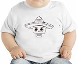 Day of the dead オーガニックベビーTシャツ 12 - 18 Months