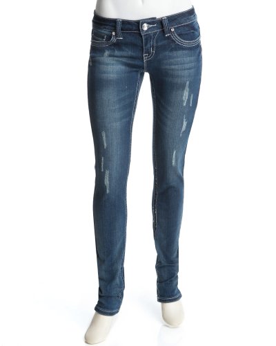 2b by bebe Fleur Studded Skinny Jean