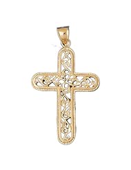 CleverEves 14k Gold Pendant Cross 4.9 - Gram(s)