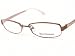 JUICY COUTURE Jamie FX2 Brown Pink Optical Eyeglasses Frame 52x17