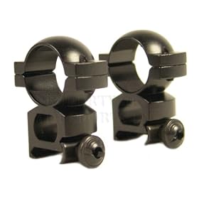 1 INCH PICATINNY WEAVER BASE RIFLE SCOPE RING