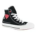 Converse All Star Love Hi Black/White/Red