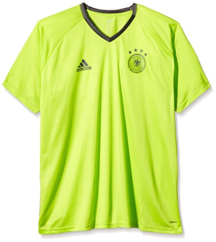 adidas Herren T-shirt UEFA EURO 2016 DFB Trainingstrikot, Grün / Schwarz, L, AC6544