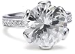 Cai Jewels Damen-Ring rhodiniert Zirkonia wei� 925 Sterlingsilber 54 (17.2) C1227R/90/03/54