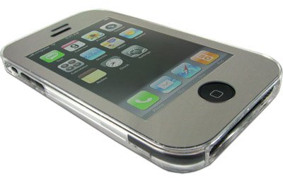 Childrens Toyshop  Computer : U-Bop Touch-thru (Full-Body) Xylo Wave Reflect Shield Protector Case for Apple iPhone 3G , Clear