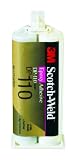 3M DP110 Scotch-Weld Epoxy Adhesive Duo-Pak, Translucent 1.7-Ounce