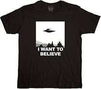 TS421 X-Files I Want to Believe T-Shirt
