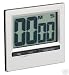 Big Digit Brushed Chrome Countdown Timer