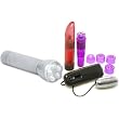 Doc Johnson Wonder Massager Pearl White Waterproof Adult Sex Toy Kit