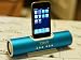 (GIFT BOXED) iPhone 2G 3G 3GS 3G S iPod Nano Touch Classic Charger Speaker and Docking System BLUE