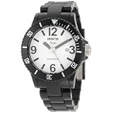 Invicta Womens 1208 Angel White Dial Black Plastic 
