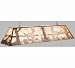 Meyda Tiffany Custom Lighting 37647 Deer at Lake 9-Light Pendant, Antique Copper Finish with Silver Mica Panels