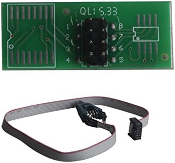 AUTOLL SOIC8 SOP8 Test Clip with Adapter for 24Cxx 93Cxx 25Cxx Series Chip