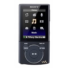 Sony Walkman NWZE 443  MP3-/Video-Player 4 GB (5,1 cm (2 Zoll) LC-Display, UKW Radio, USB 2.0) schwarz
