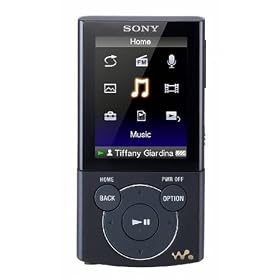 Sony NWZE443B E Series 4GB MP3 Walkman with Voice Recording Function - Black