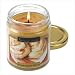 Cinnamon Roll Scent Soy Wax Candle Glass Jar Home Decor