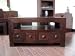 Kitchen & Housewares : Dakota Mango Hardwood TV DVD Unit (HOMESCAPES Brand)- Top Quality- Free Delivery in Most Areas