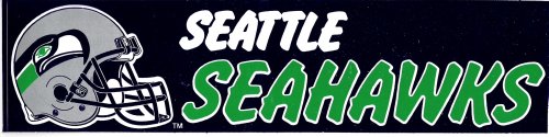 SEATTLE SEAHAWKS NFL decal bumper sticker