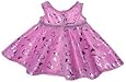 Pink & Silver Dress Teddy Bear Clothes Outfit Fits Most 14" - 18" Build-a-bear, Vermont Teddy Bears, and Make Your Own Stuffed Animals