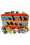 from BigJigs Wooden Shape Sorter A-Z Alphabet Bus Ages 3+ - Wooden Toy