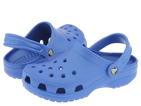 Crocs Kids Cayman Shoes Size: 1 M US Little Kid in Sea Blue