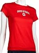 Soffe Ohio State University Junior's Short Sleeve Tissue Tee